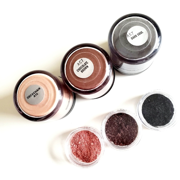 MAC Pigments Samples Set Deckchair Chocolate Dark - Picture 3 of 3